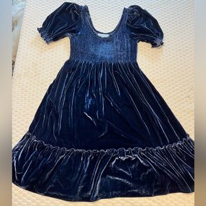 Hill House velvet nap dress